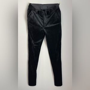 ASOS Design Velvet Pinstripe Pants